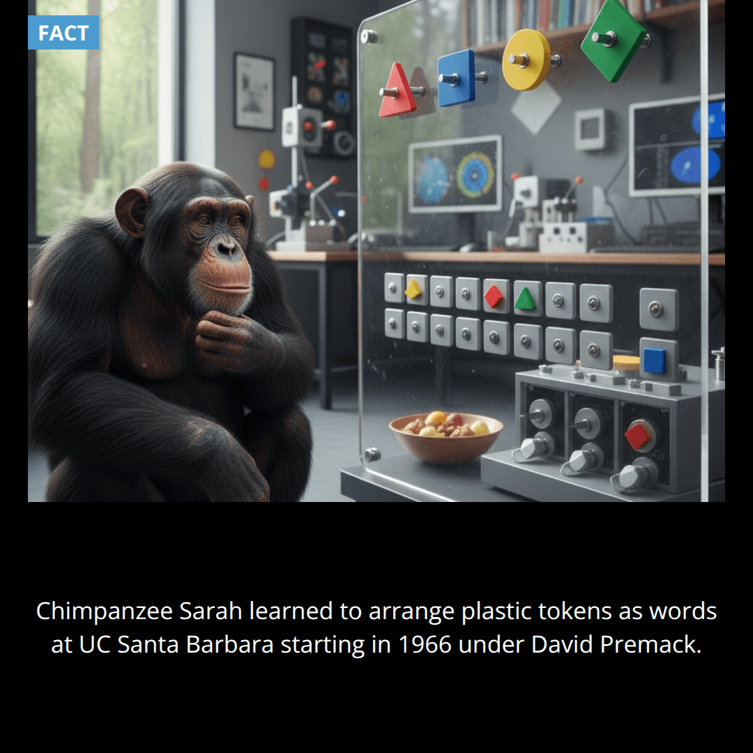 The Chimp Who Used Plastic Words