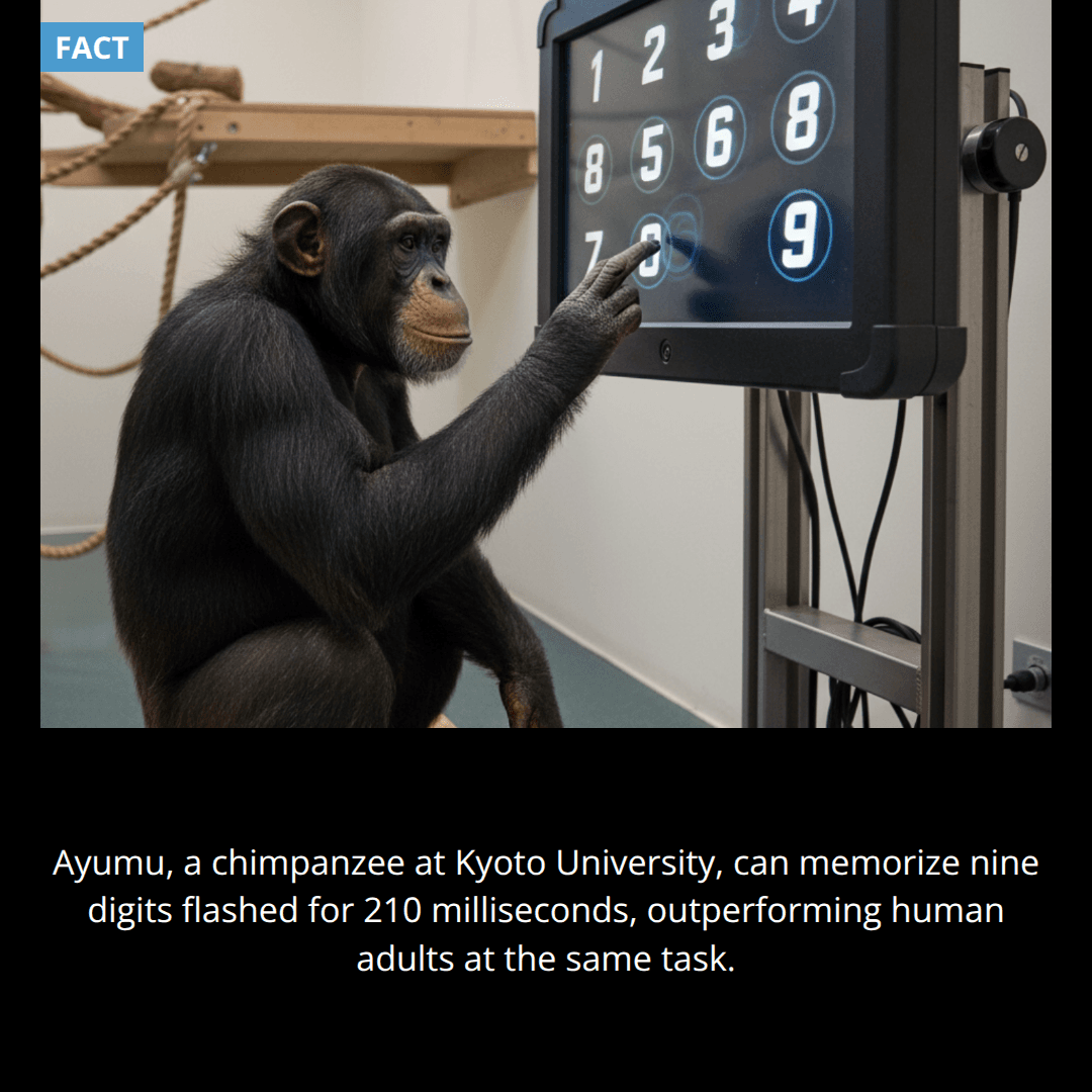 The Chimp Who Beats Humans