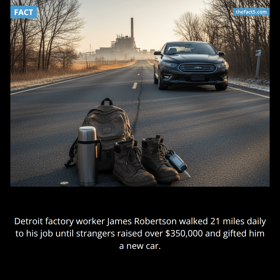 Twenty-One Miles to Work