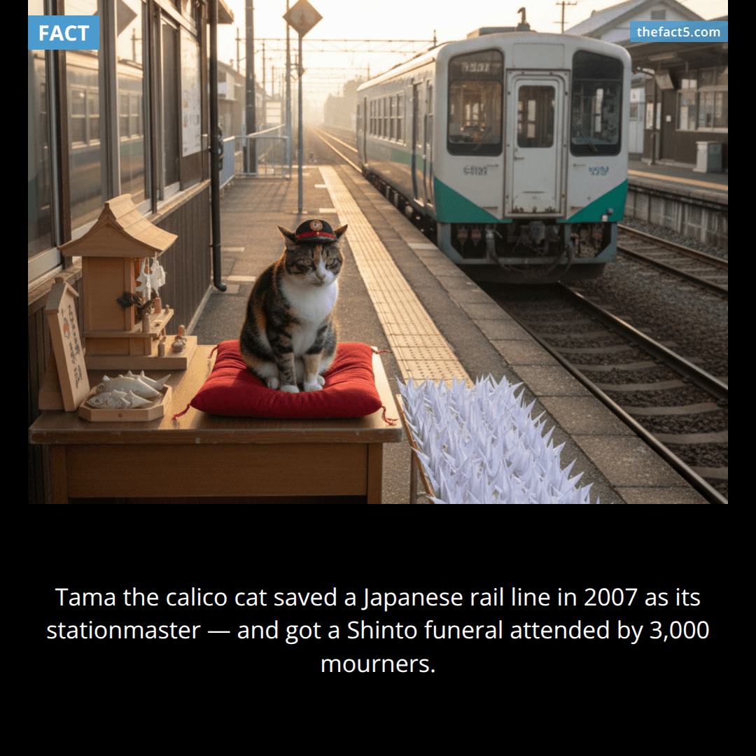 The Stationmaster Cat
