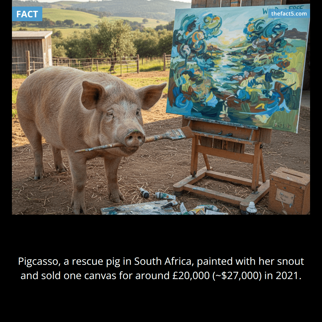 The Pig Who Sold Paintings