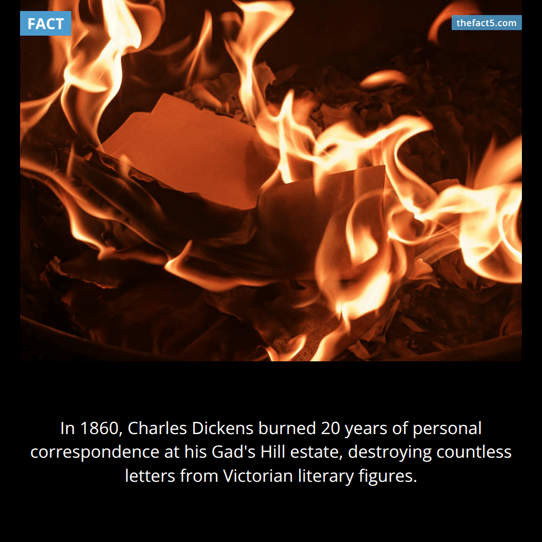 The Bonfire of Letters