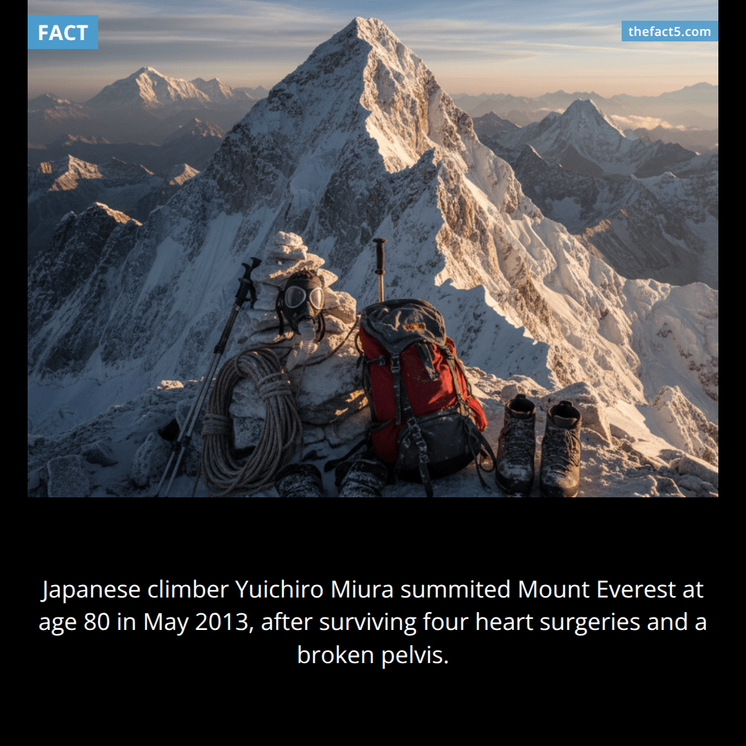 The 80-Year-Old on Everest