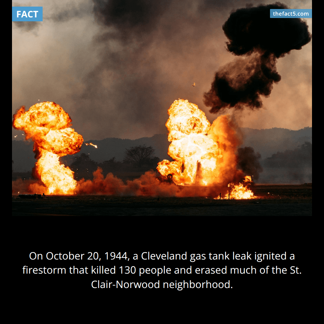 The Cleveland Gas Inferno