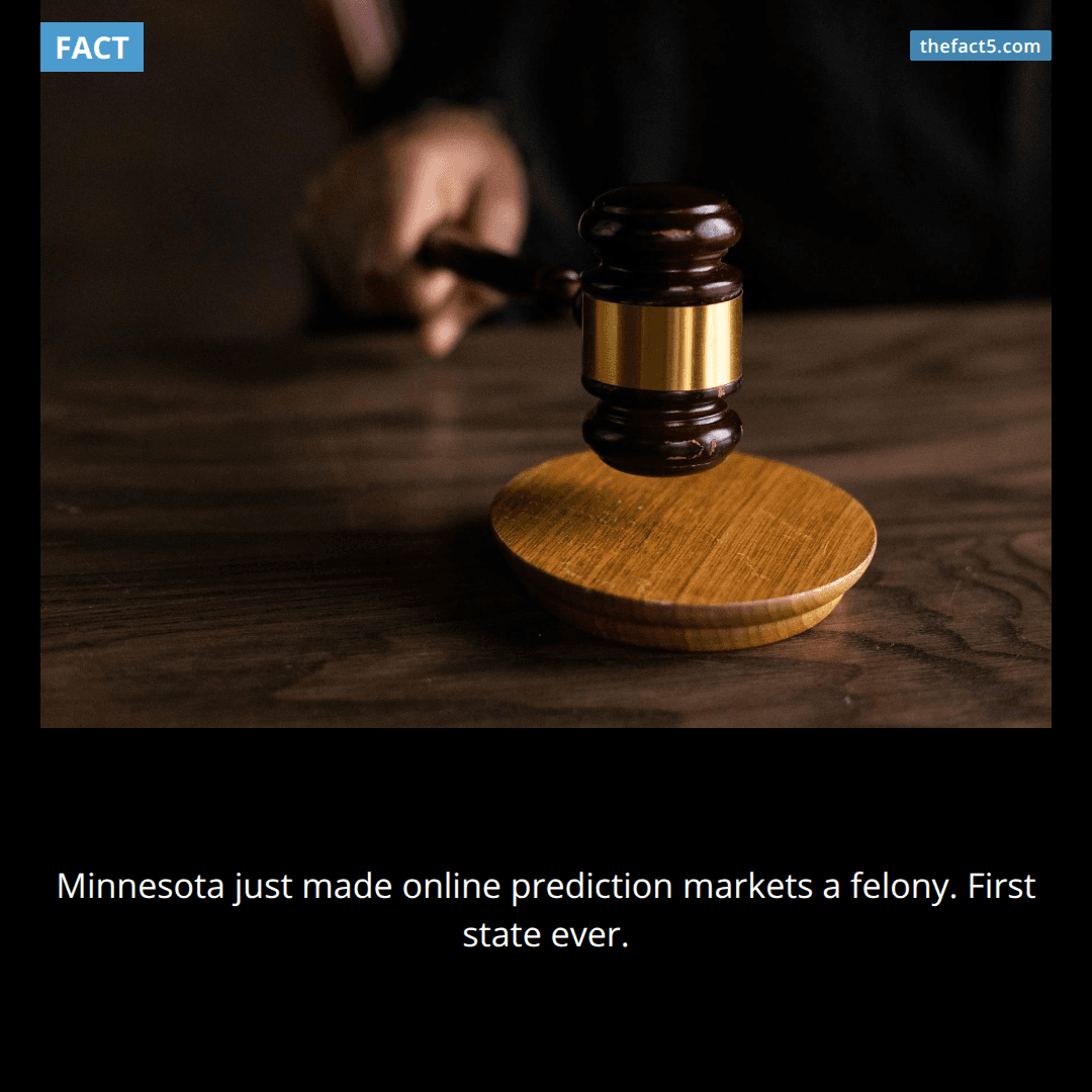 Wait — betting on the future is now a crime in Minnesota? 🤯