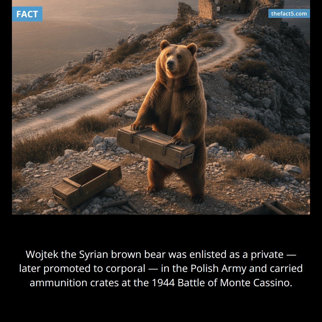 The Bear Who Carried Bombs