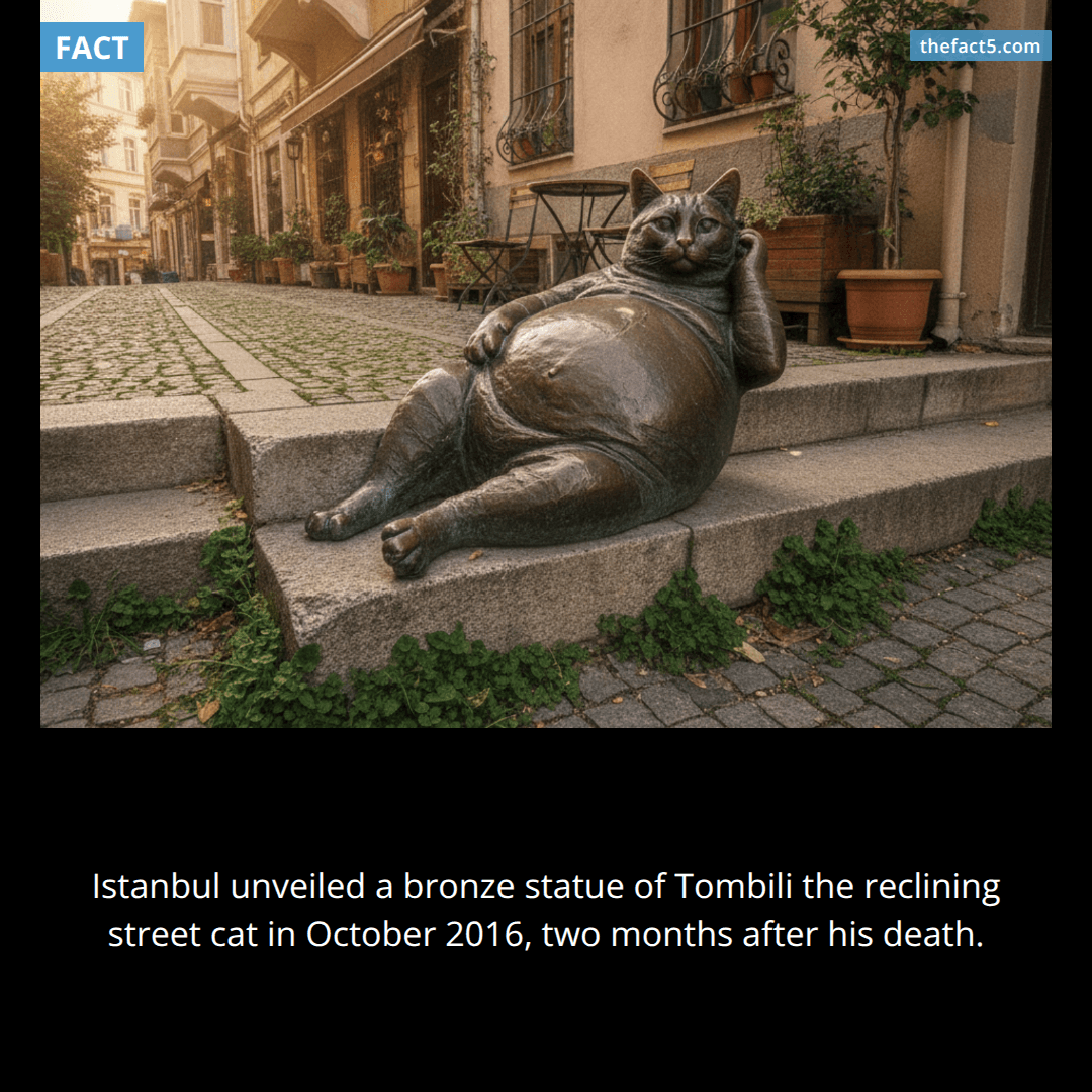 The Cat Who Got a Statue