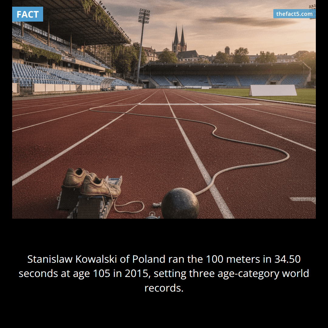 The 105-Year-Old Sprinter