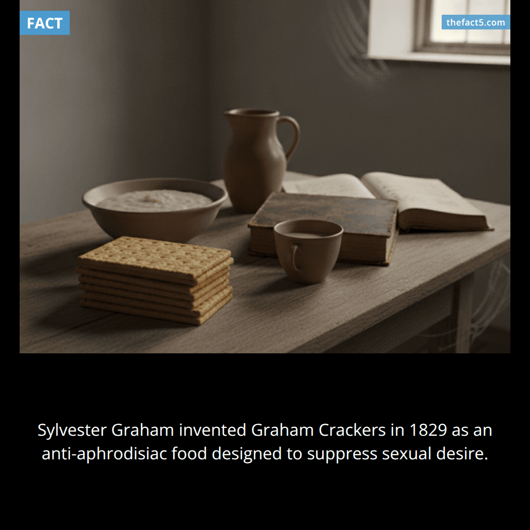 Graham Crackers were invented to stop you from masturbating. 🍪