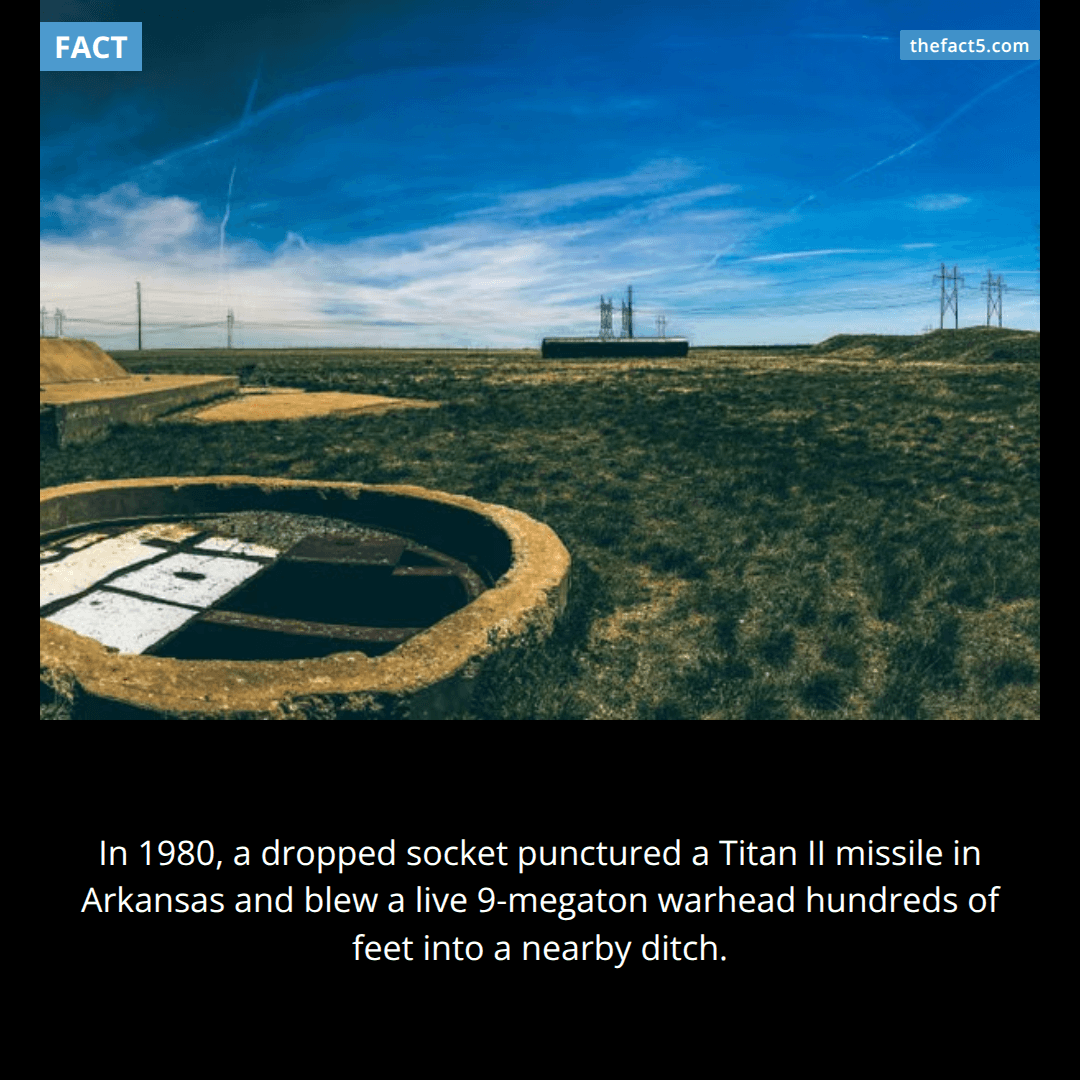 A dropped wrench socket almost nuked Arkansas. 💥