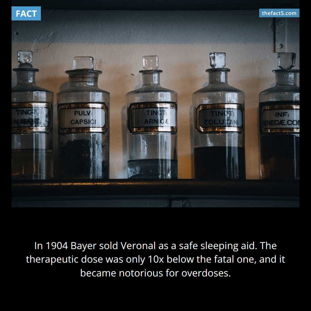 Bayer sold a 'safe' sleeping pill that killed thousands. 💊