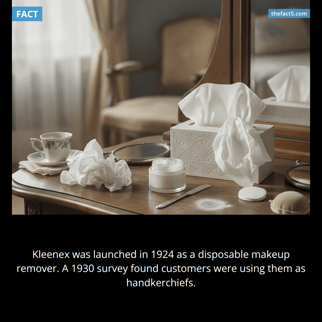 Kleenex was never meant for your nose. 🤧